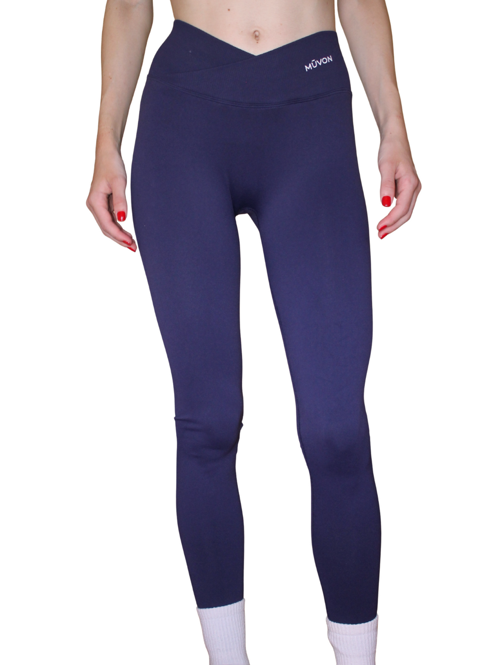 NERIDA Navy Blue Leggings