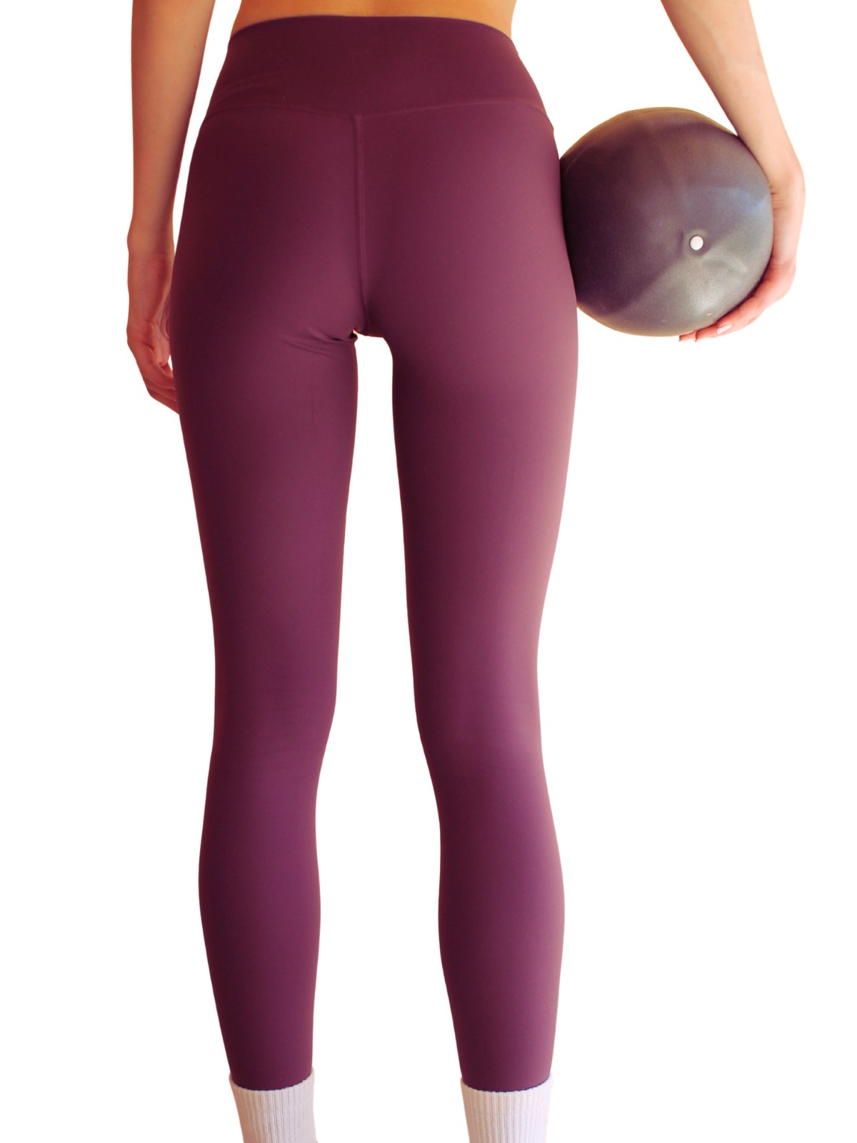 ΚΑΙΑ Dark Purple Leggings